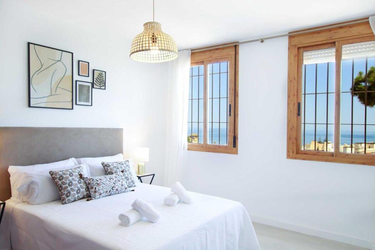 Impresionantes Vistas Al Mar En Torremolinos Apartamento Exterior foto